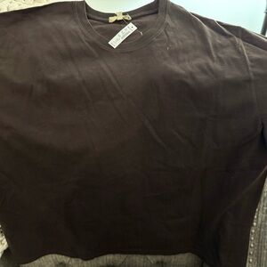 Madewell Women's Dark Brown Short Sleeve Tee